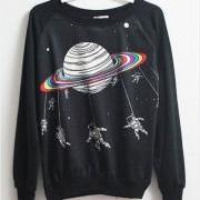 Space Astronaut Harajuku Sweater