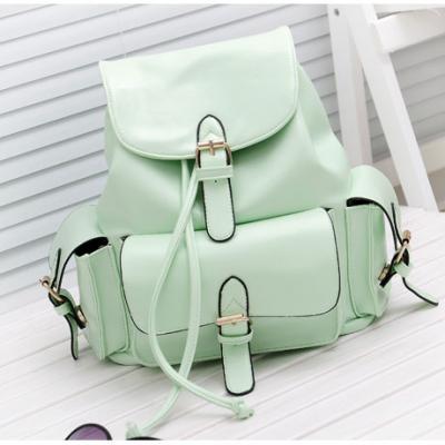 Unique College Style Nice Mint Green Backpack&Shoulder Bag
