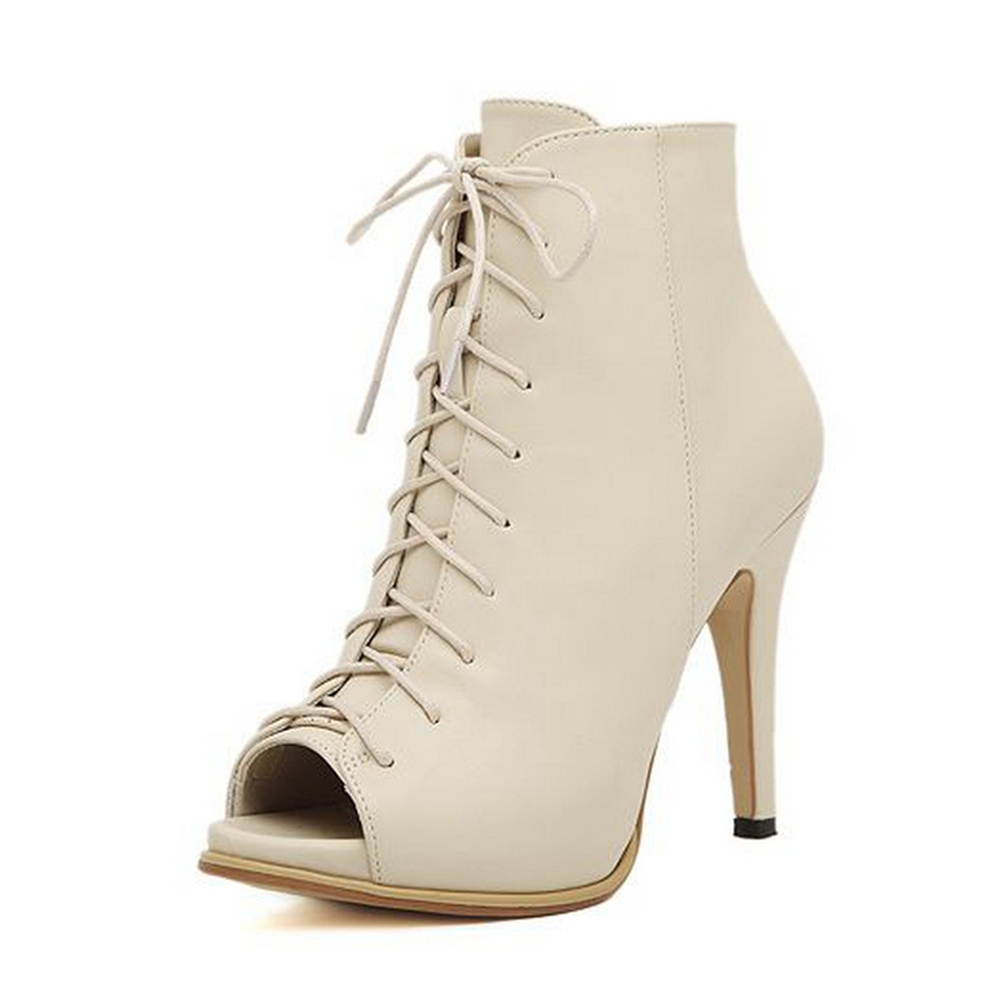 peep toe boots size 9