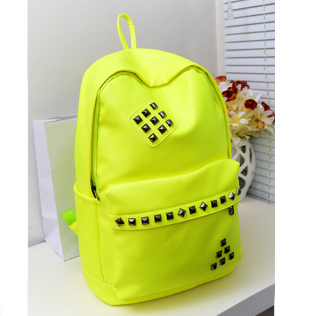 Fluorescent green backpack Clearance