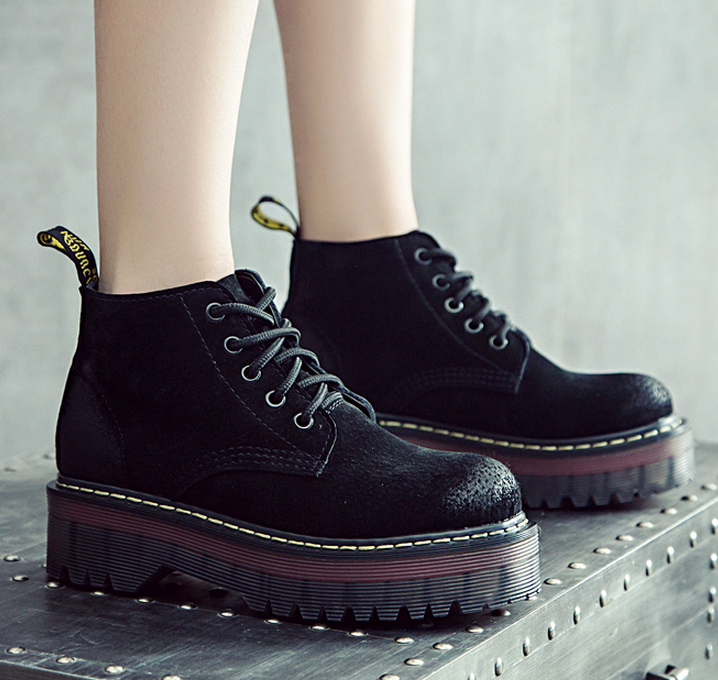 Flat platform ankle boots clearance