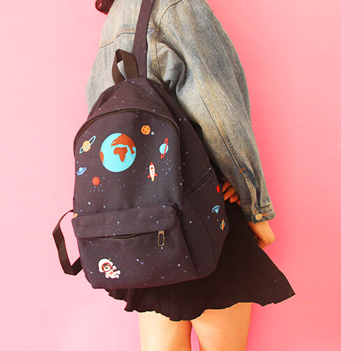 space themed backpack