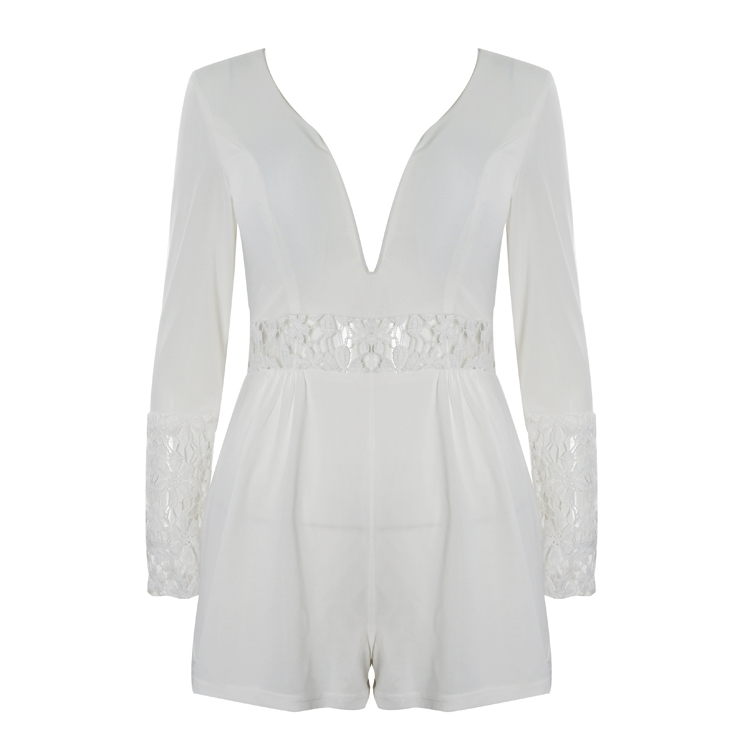 Lace Chiffon Jumpsuit on Luulla